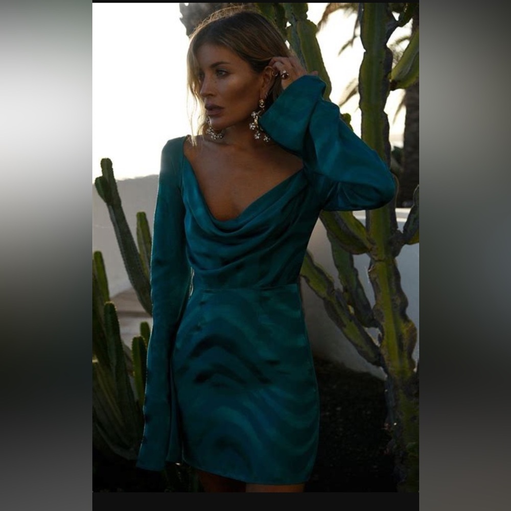 NWOT Rat & Boa Luella Green Dress XS